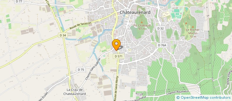 localisation de l'entreprise GESTION MULTI SERVICES (GMS)  CHATEAURENARD