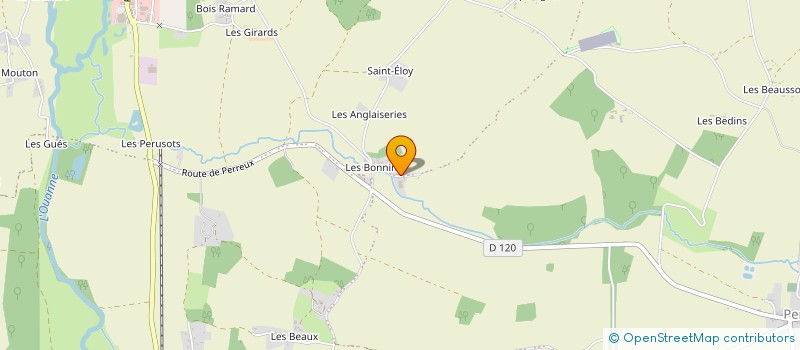 localisation de l'entreprise GESTION NUISIBLES à CHARNY OREE DE PUISAYE