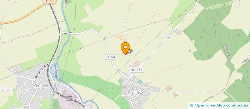 localisation de l'entreprise GESTION PERSONNALISEE DES PETITES ENTREPRISES  FROLOIS