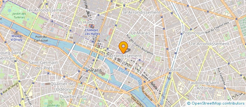 localisation de l'entreprise GESTION PIERRE-FRANCOIS  PARIS