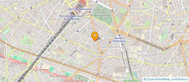 localisation de l'entreprise GESTION PLUS REPORTING  PARIS