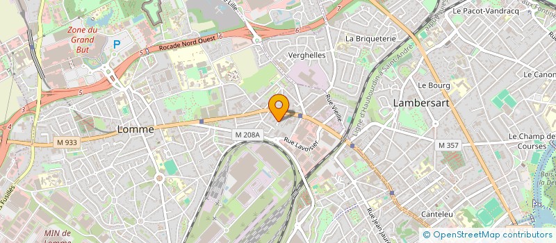localisation de l'entreprise GESTION REST ADMINISTRATIF LILLE LOMME à LILLE