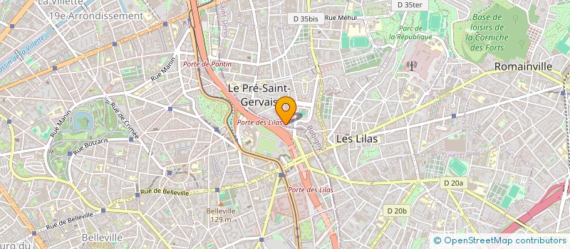 localisation de l'entreprise GESTION SECRET SAISIE INFORMAT CONSEIL à LE PRE-SAINT-GERVAIS