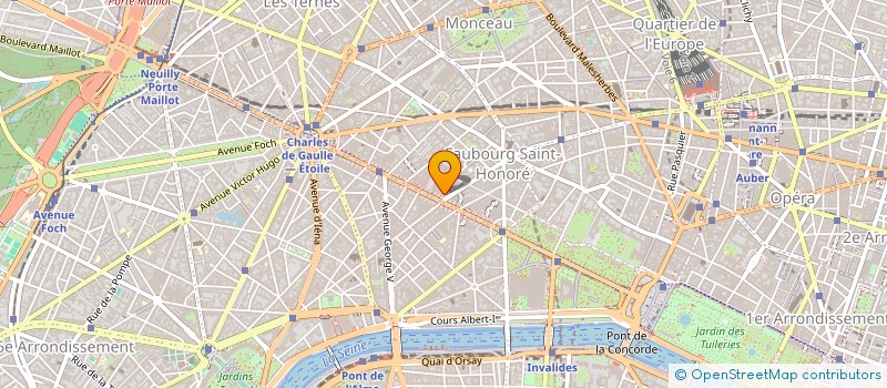 localisation de l'entreprise GESTION SECURITE ET PROTECTION PRIVEE à PARIS