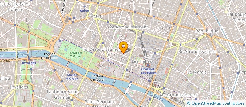 localisation de l'entreprise GESTION SERVIC COMMUNS à PARIS