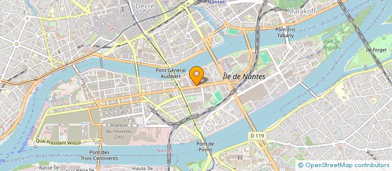 localisation de l'entreprise GESTION SYNDICALE MODERNE  NANTES