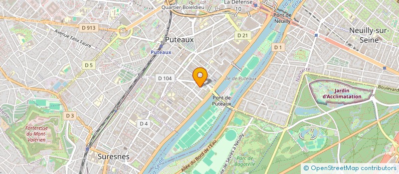 localisation de l'entreprise GESTION SYSTEME INFORMATIQUE à PUTEAUX