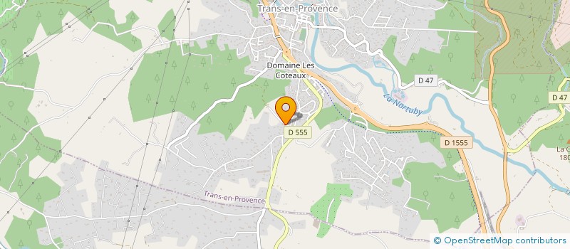 localisation de l'entreprise GESTION TECHNIQUE DU BATIMENT ET DE L'INDUSTRIE à TRANS-EN-PROVENCE