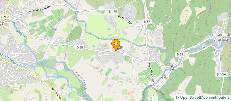 localisation de l'entreprise GESTION TECHNIQUE FLUIDES  SAUMANE-DE-VAUCLUSE