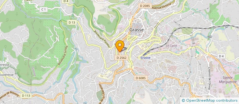 localisation de l'entreprise GESTION TECHNIQUE IMMOBILIERE à GRASSE