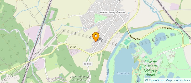 localisation de l'entreprise GESTION TECHNIQUES INFORMATIQUES RESEAUX à ANNET-SUR-MARNE