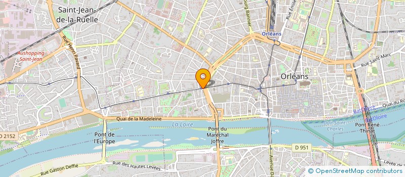 localisation de l'entreprise GESTION TRAITEMENT INFORMATIQUE ABREVIAT à ORLEANS
