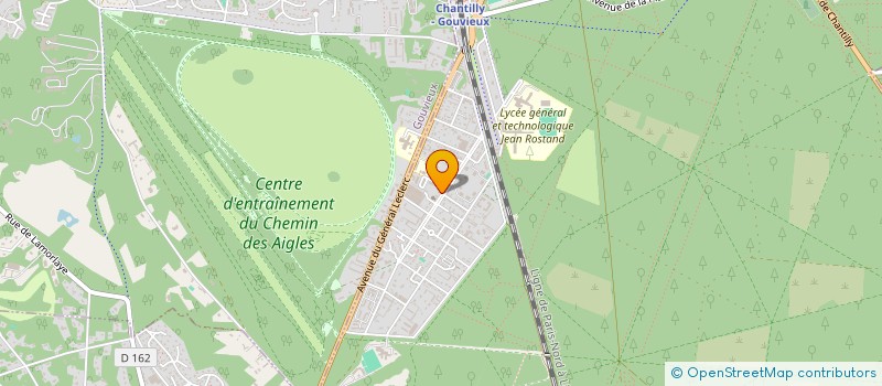 localisation de l'entreprise GESTION TRANSACTIONS FRANCE  CHANTILLY