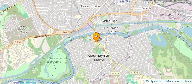 localisation de l'entreprise GESTION TRANSACTIONS SYNDIC à GOURNAY-SUR-MARNE