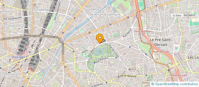localisation de l'entreprise GESTION TRANSPARENTE  PARIS