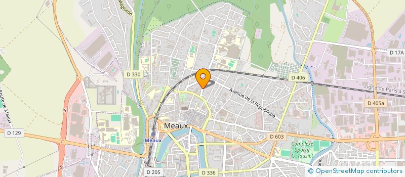 localisation de l'entreprise GESTION TRANSPORTS SERVICES à MEAUX