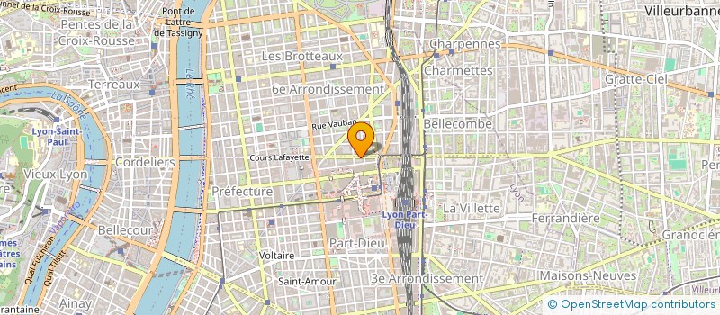 localisation de l'entreprise GESTION2COIFFURE  LYON