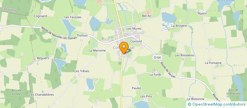 localisation de l'entreprise GESTION360  CONDEISSIAT