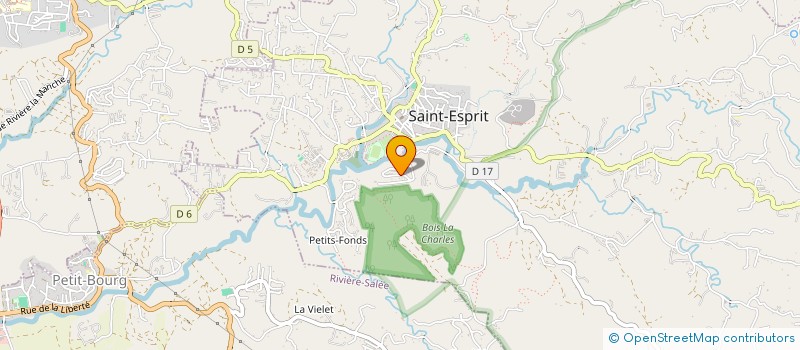 localisation de l'entreprise GESTIONNAIRE DE LA MICRO-CRECHE AGMCE-EOLIA à SAINT-ESPRIT