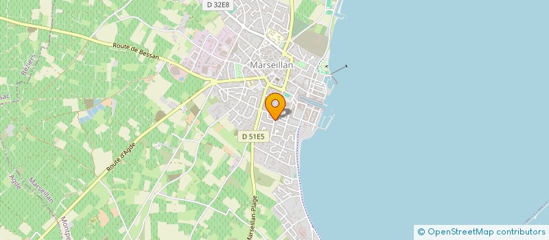 localisation de l'entreprise GESTIREM à MARSEILLAN