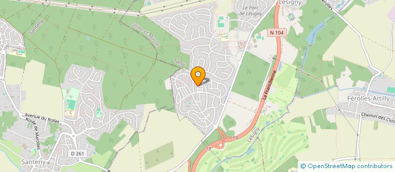 localisation de l'entreprise GESTIVERT ENVIRONNEMENT SAS à SERVON
