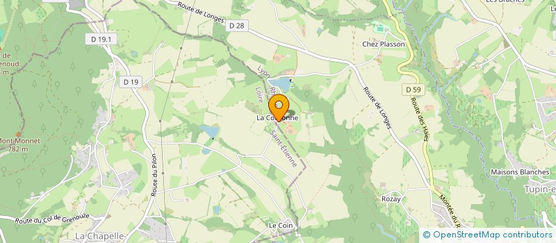 localisation de l'entreprise GESTIWEB  CONDRIEU