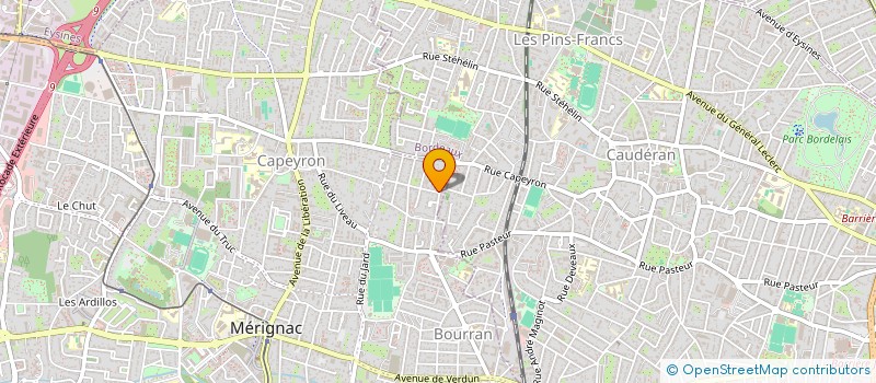 localisation de l'entreprise GESTLB  MERIGNAC