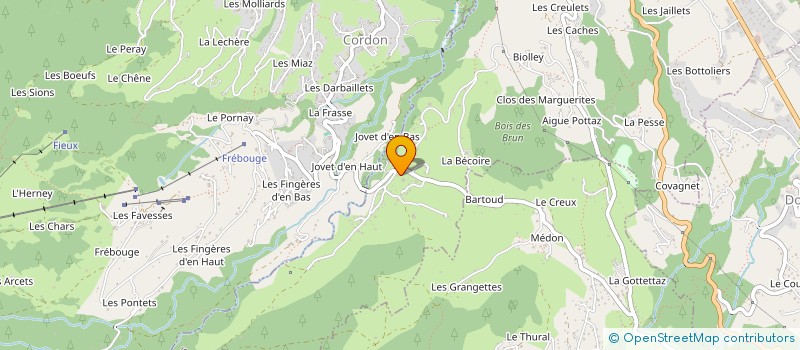 localisation de l'entreprise GESTO à SALLANCHES