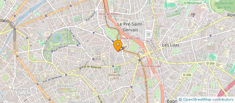 localisation de l'entreprise GESTOCK  PARIS