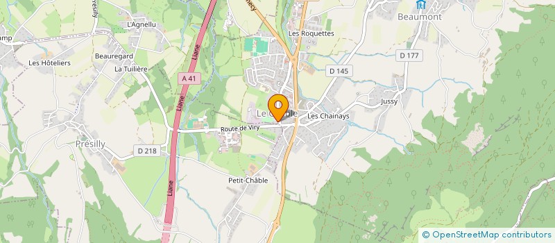 localisation de l'entreprise GESTORE 2000 FRANCE à ARCHAMPS