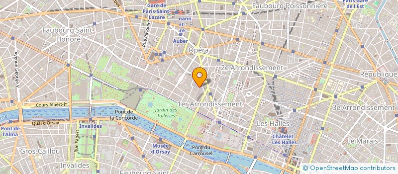 localisation de l'entreprise GESTPAT IMMO à PARIS