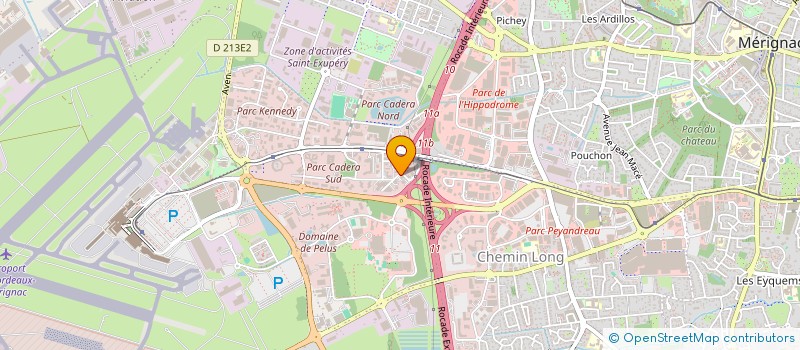 localisation de l'entreprise GESTPRO  MERIGNAC