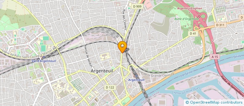 localisation de l'entreprise GESTRICO  ARGENTEUIL