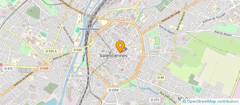 localisation de l'entreprise GESTRIM BERTRANDE à VALENCIENNES
