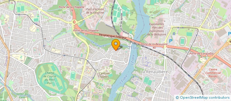 localisation de l'entreprise GESTRIM SYNDIC à NANTES