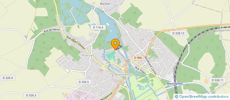 localisation de l'entreprise GESTUD à MAINTENON