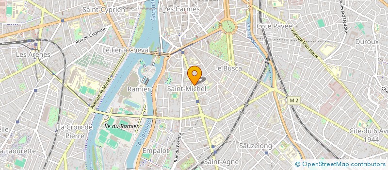 localisation de l'entreprise GESTUS EXPERTISES AUDIT ET CONSEIL à TOULOUSE