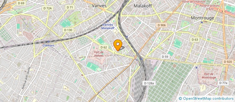 localisation de l'entreprise GESTYS  MALAKOFF