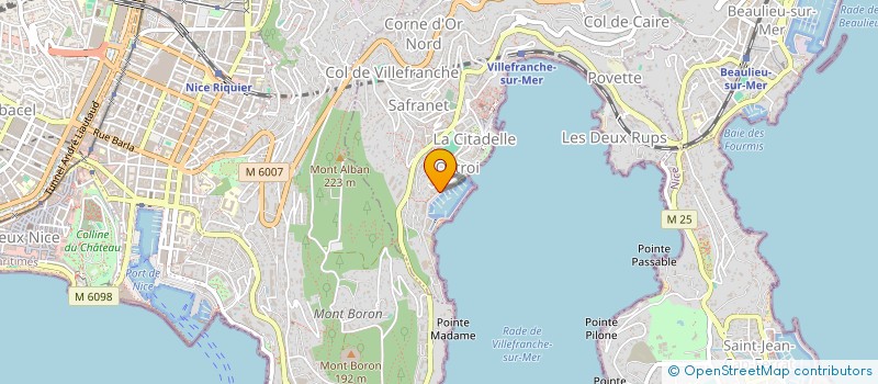 localisation de l'entreprise GESUINO COIFFEUR CREATEUR à SAINT-JEAN-CAP-FERRAT