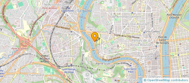 localisation de l'entreprise GESYNTHETICS CONSULTANT  LYON