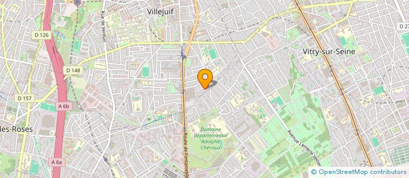 localisation de l'entreprise GESYS CONSEIL  VILLEJUIF