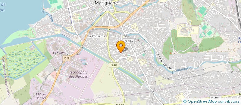 localisation de l'entreprise GET à SAINT-VICTORET