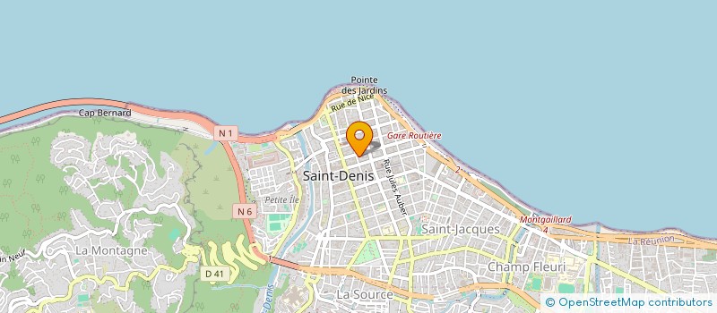 localisation de l'entreprise GET 974 à SAINT-DENIS