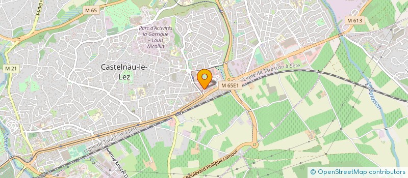 localisation de l'entreprise GET CARRIERES INDUSTRIE à CASTELNAU-LE-LEZ