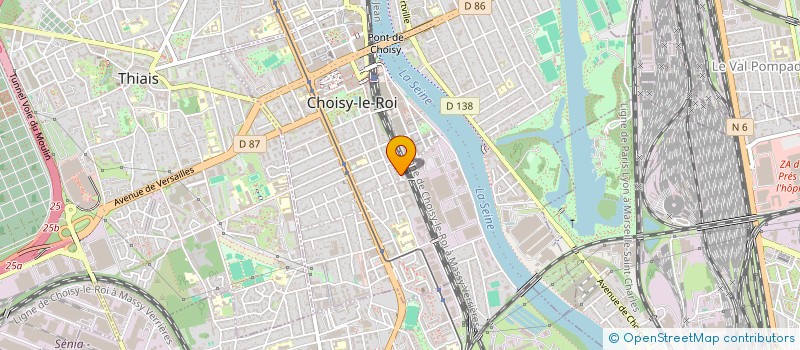 localisation de l'entreprise GET IMPROVED WITH SPORT à CHOISY-LE-ROI