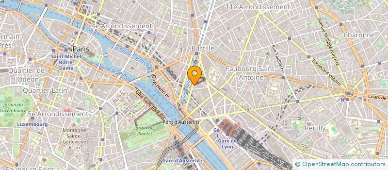 localisation de l'entreprise GET INGENIERIE à PARIS