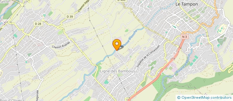 localisation de l'entreprise GET INNOVATION OI  SAINT-PIERRE