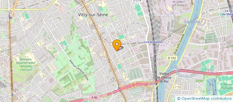 localisation de l'entreprise GET MY NAME  VITRY-SUR-SEINE