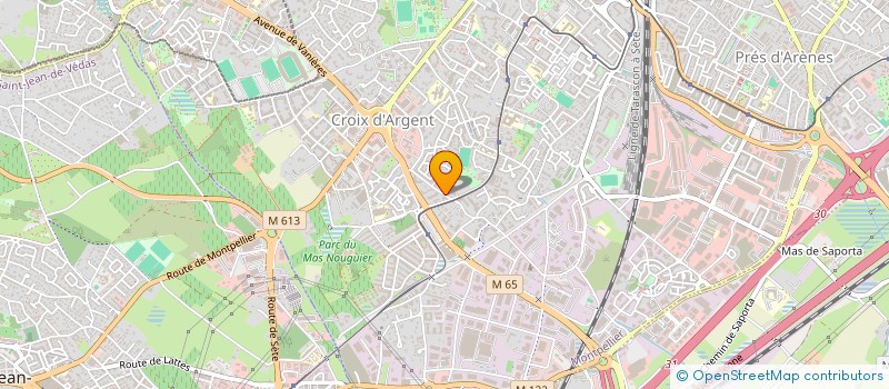 localisation de l'entreprise GET ON THE SCENE à MONTPELLIER