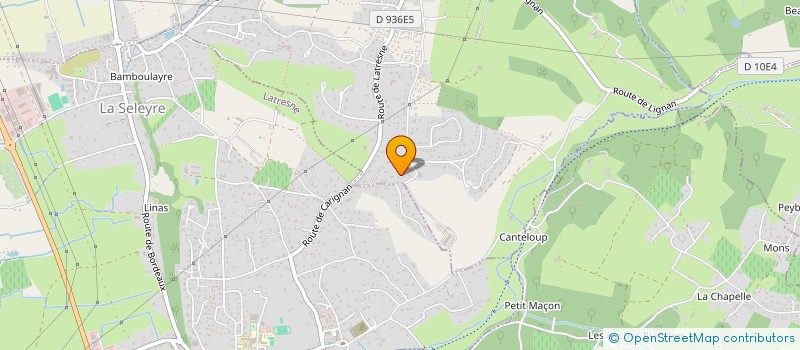 localisation de l'entreprise GET READY SPORTS AGENCY  LATRESNE